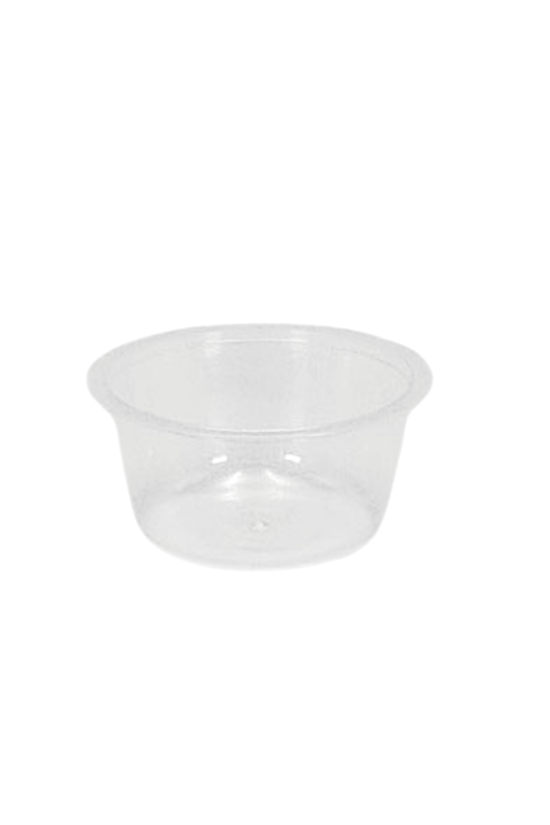 115mL Round Pudding Dessert Reusable PP Cup Base - TEM IMPORTS™