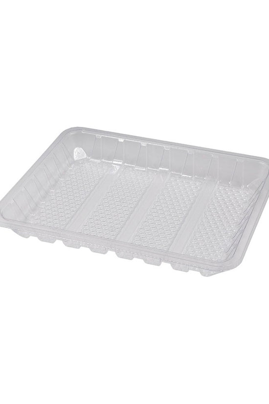 11x9" Clear LiquiLock RPET Meat Tray - TEM IMPORTS™