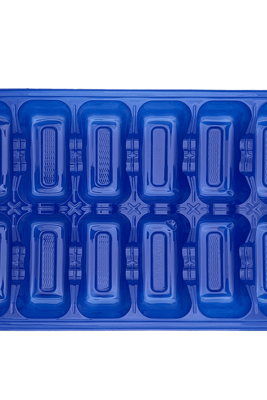 12 Cavity RPET Oyster Tray Dark Blue - 400/CTN - TEM IMPORTS™