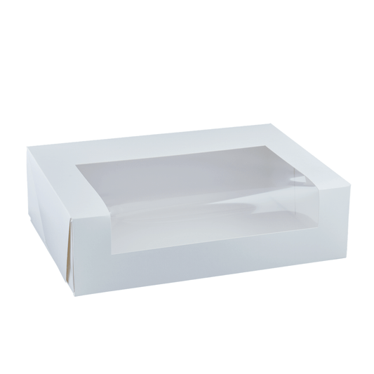12 Cupcake White Window Box - 80/CTN - TEM IMPORTS™