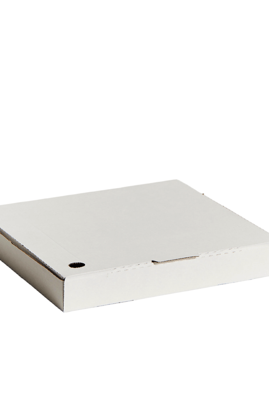 12" Inch Takeaway Pizza Box White - 100/CTN - TEM IMPORTS™