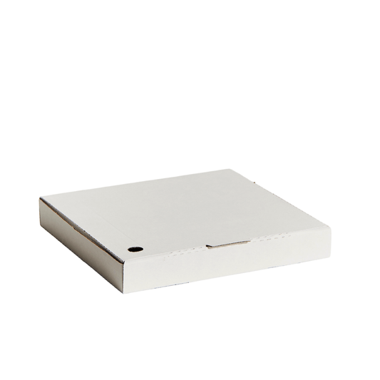 12" Inch Takeaway Pizza Box White - 100/CTN - TEM IMPORTS™
