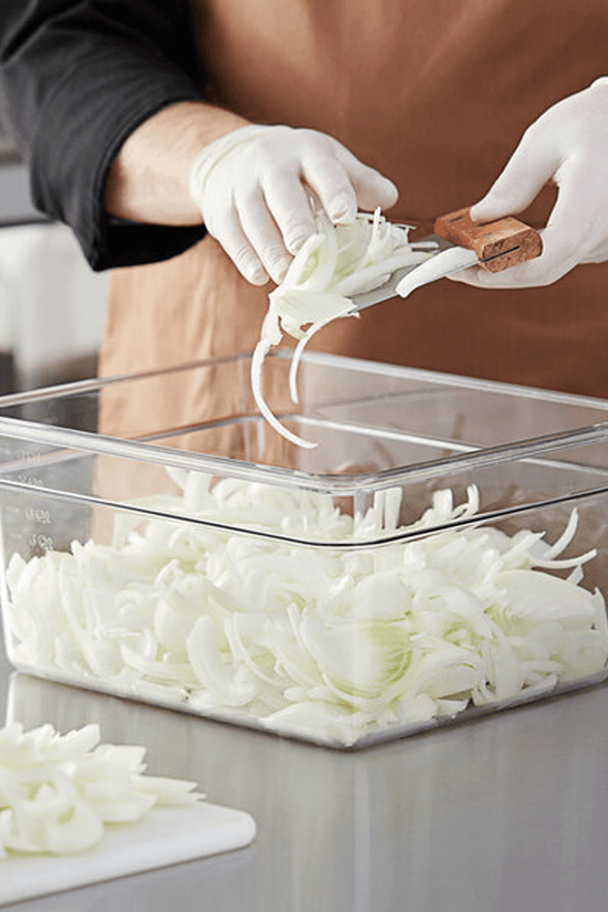 1/2 Size Clear Polycarbonate Food Pan - 150mm - TEM IMPORTS™