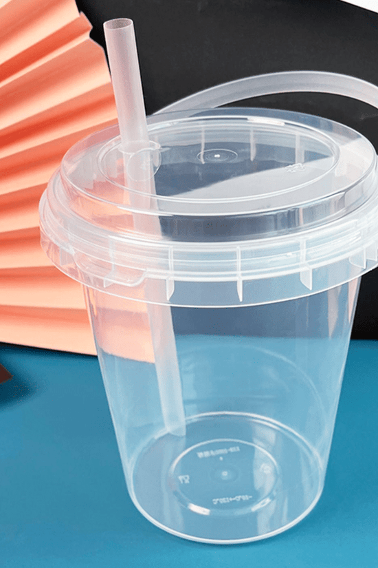 120B Clear Lid Suit Round Tamper Proof Bucket Cups - TEM IMPORTS™