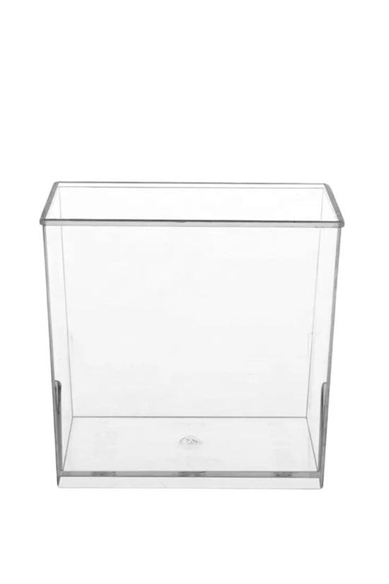 120mL Clear Mini Square Dessert Cup Base - TEM IMPORTS™