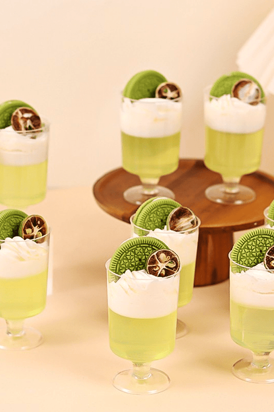 120mL Clear Mini Tall Pedestal Dessert Cup - TEM IMPORTS™