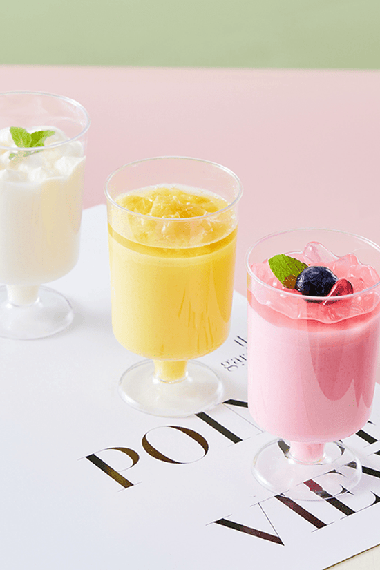 120mL Clear Mini Tall Pedestal Dessert Cup - TEM IMPORTS™