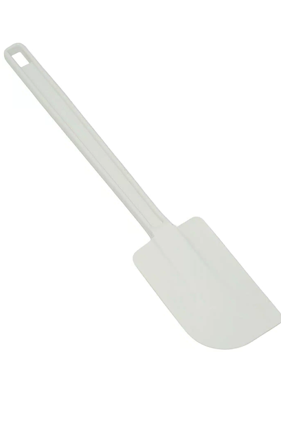 White Plastic Low Heat Spatulas EVA Blade - 410mm