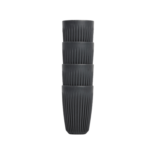 12oz Charcoal HuskeeCup 4 - Pack - TEM IMPORTS™