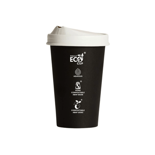 12oz (D/90mm) White Paper Sipper Lid - TEM IMPORTS™