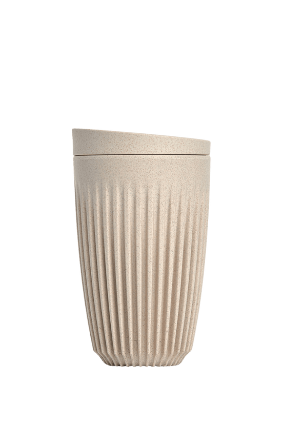 12oz Natural HuskeeCup & Lid - TEM IMPORTS™