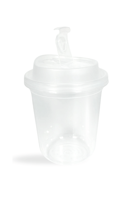 12oz/380mL (D/90mm) PP Injection U - Shape Cup Sealable - TEM IMPORTS™