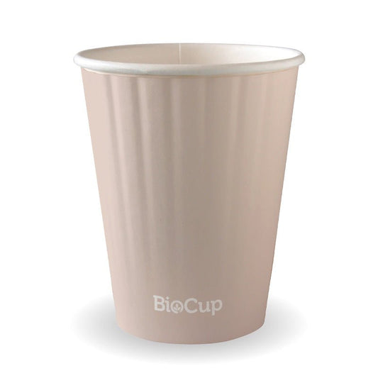 12oz/390mL (90mm) Stone Single Wall BioCup - 1000pcs/ctn - TEM IMPORTS™