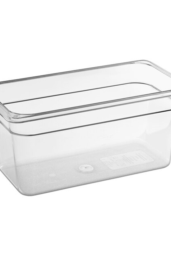 1/3 Size Clear Polycarbonate Food Pan - 150mm - TEM IMPORTS™