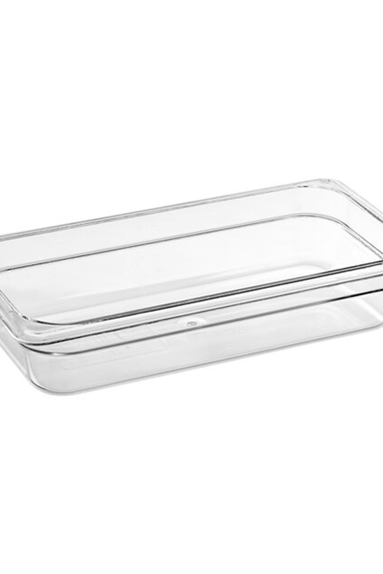 1/3 Size Clear Polycarbonate Food Pan - 65mm - TEM IMPORTS™