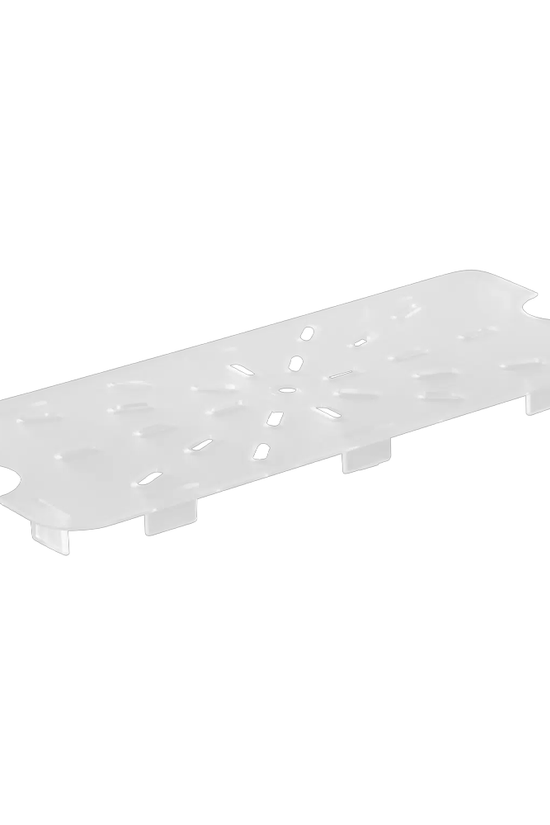 1/3 Size GN Food Pan Drain Plate - Clear - TEM IMPORTS™