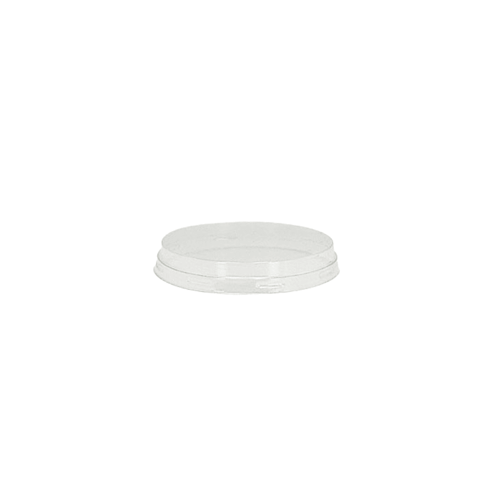 130mL Black&Gold Series Round PET Lid - TEM IMPORTS™