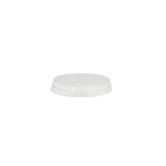 130mL Black&Gold Series Round PET Lid - TEM IMPORTS™