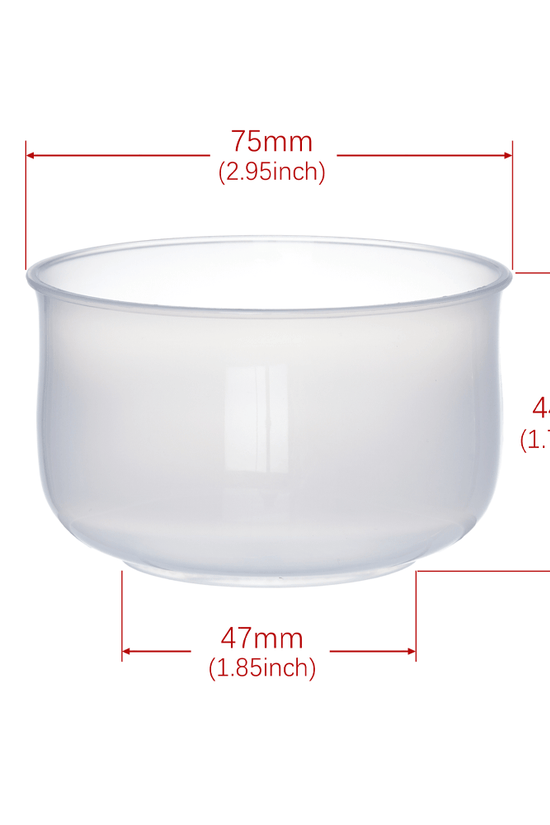 130mL Matt Clear Creme Baking Container Base - TEM IMPORTS™