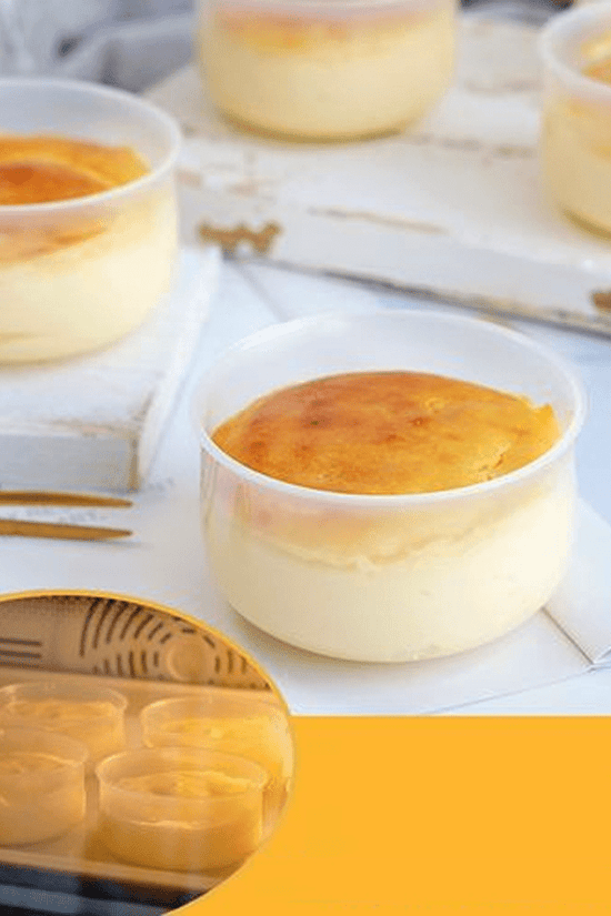 130mL Matt Clear Creme Baking Container Base - TEM IMPORTS™