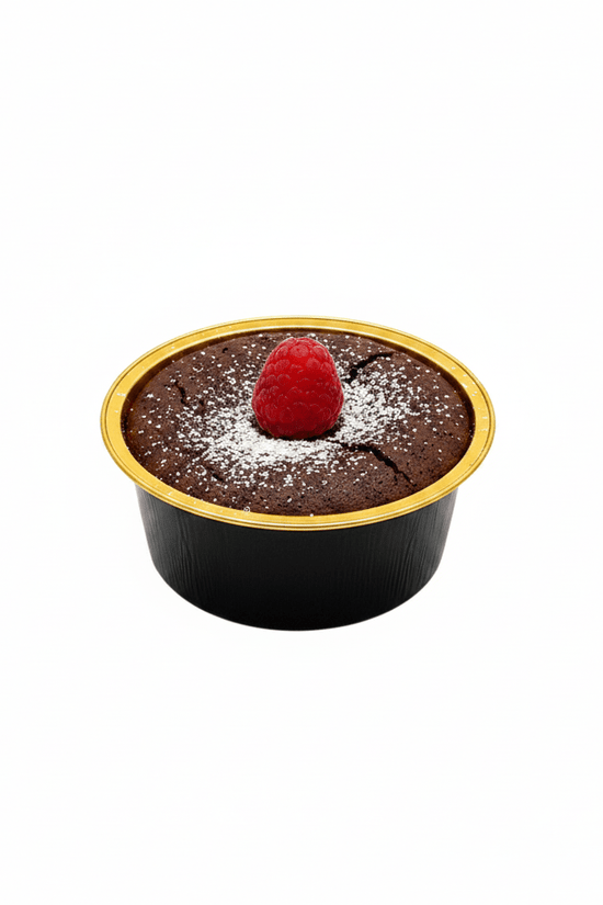 130mL Round Aluminium Smooth Wall Foil Cake Tin - Black&Gold Series - TEM IMPORTS™