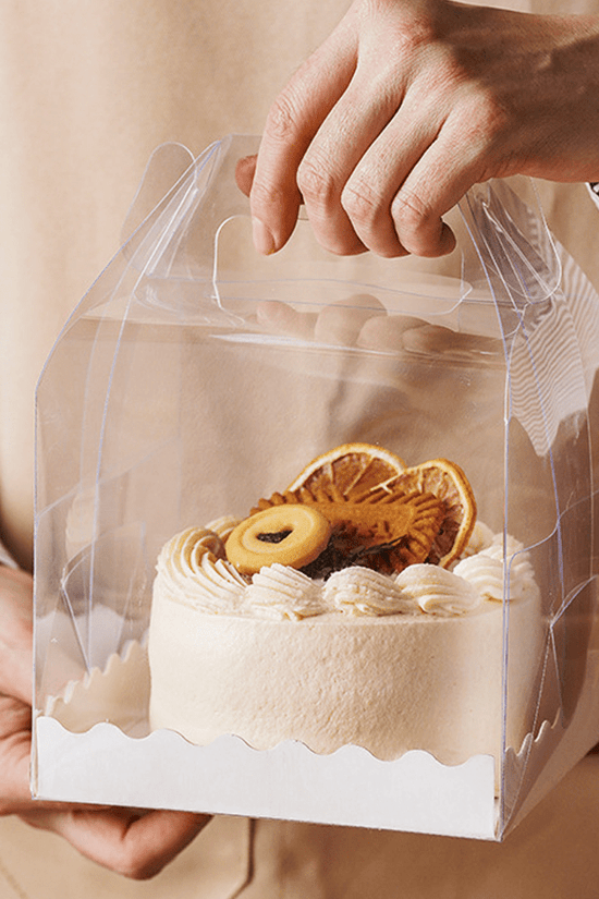 150x150x120mm Square Transparent Box With Handle - TEM IMPORTS™