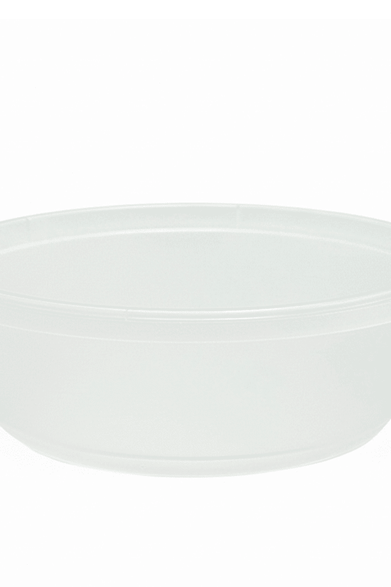 13oz/380mL Round Tampered Evident Frosted Container With Lid - TEM IMPORTS™
