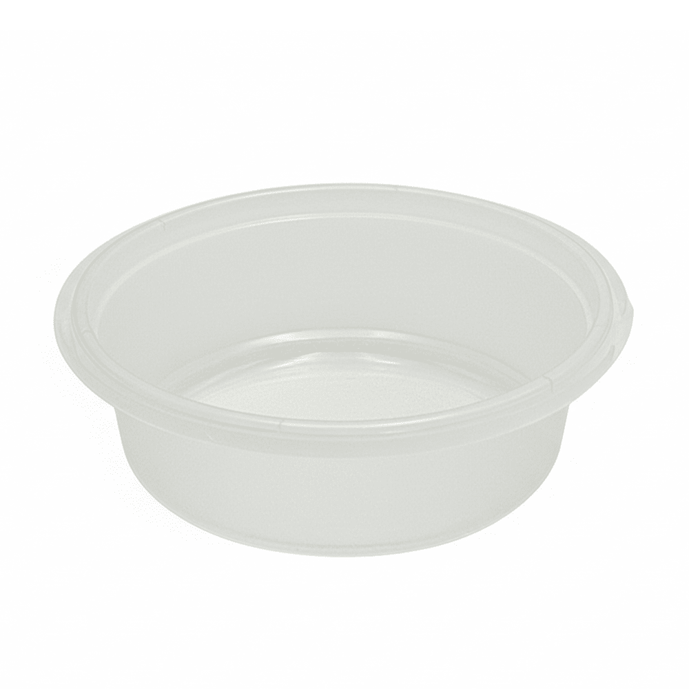 13oz/380mL Round Tampered Evident Frosted Container With Lid - TEM IMPORTS™