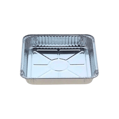 1500mL Large Square Takeaway Foil Tray - 200/CTN - TEM IMPORTS™