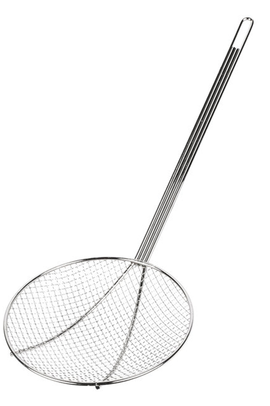 Lưới thép vớt rác tròn mạ crôm 150mm