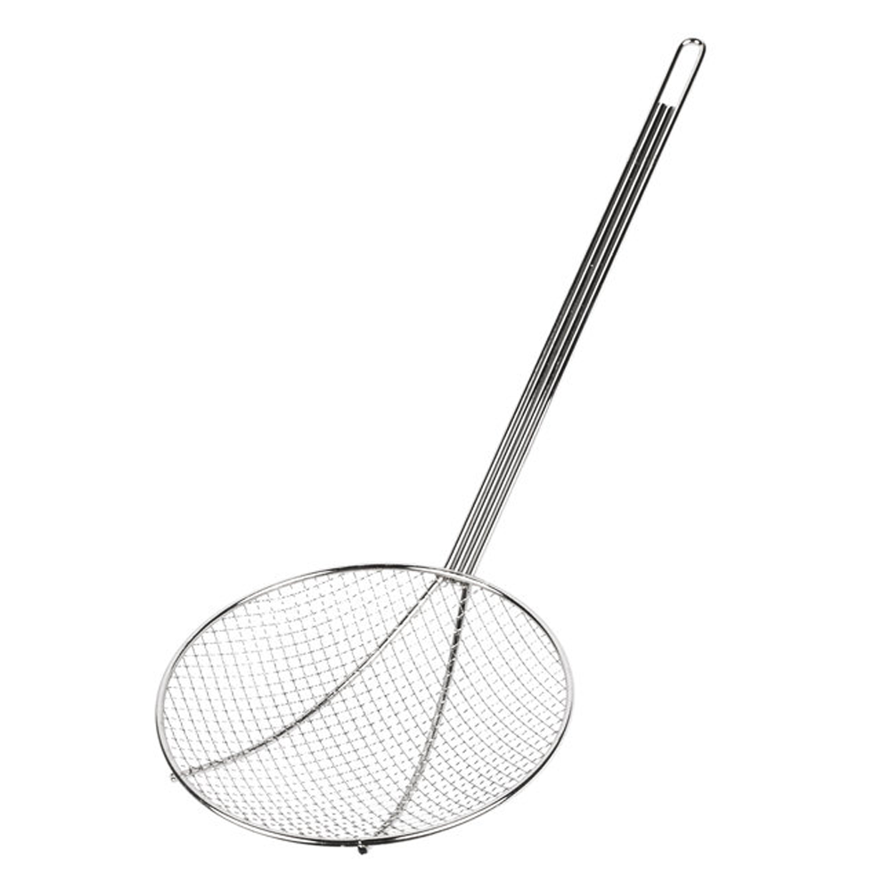 Lưới thép vớt rác tròn mạ crôm 150mm