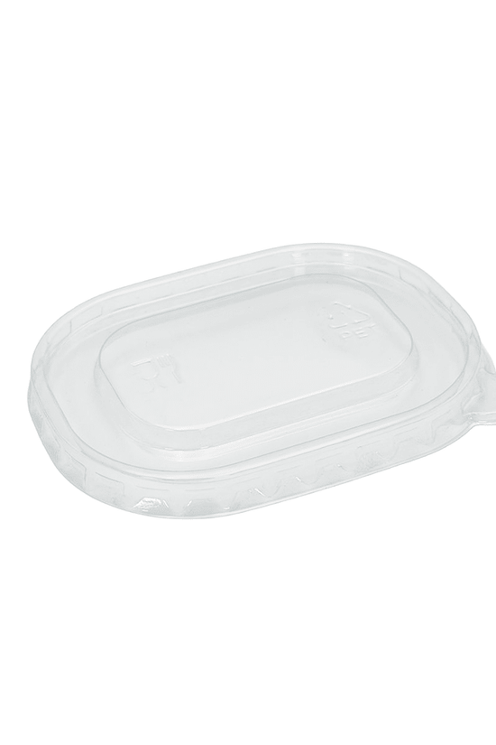 150mL - 250mL Clear PET Lid For MIni Rectangular Container - 500/CTN - TEM IMPORTS™