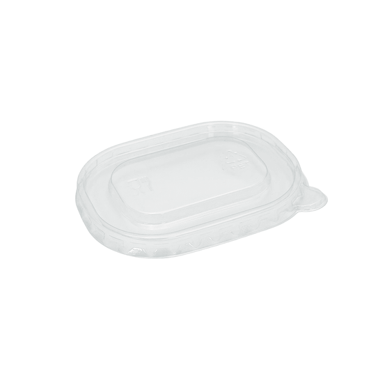 150mL - 250mL Clear PET Lid For MIni Rectangular Container - 500/CTN - TEM IMPORTS™