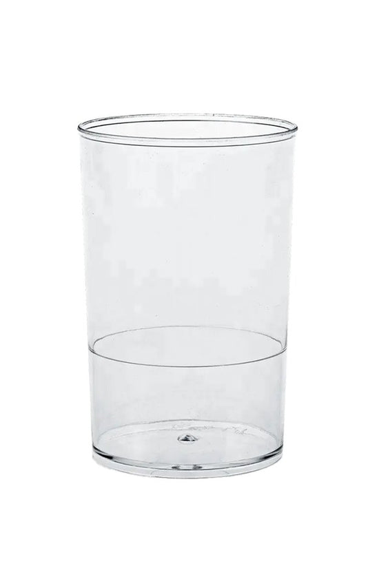 150mL Clear Mini Round Cylinder Dessert Cup Base - TEM IMPORTS™