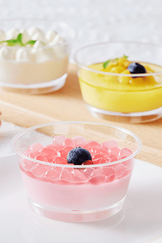 150mL Clear Mini Round Dessert Bowl Base - TEM IMPORTS™