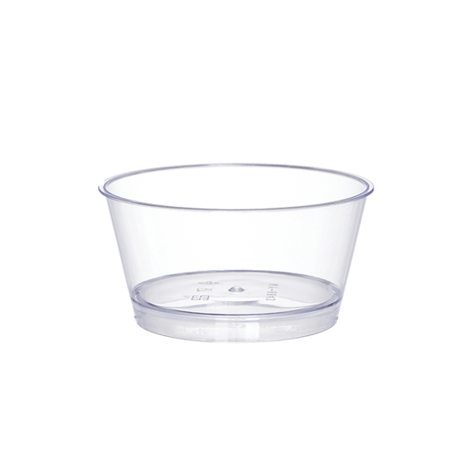 150mL Clear Mini Round Dessert Bowl Base - TEM IMPORTS™
