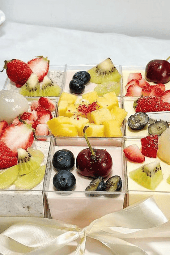 150mL Clear Mini Square Dessert Cup Base - TEM IMPORTS™