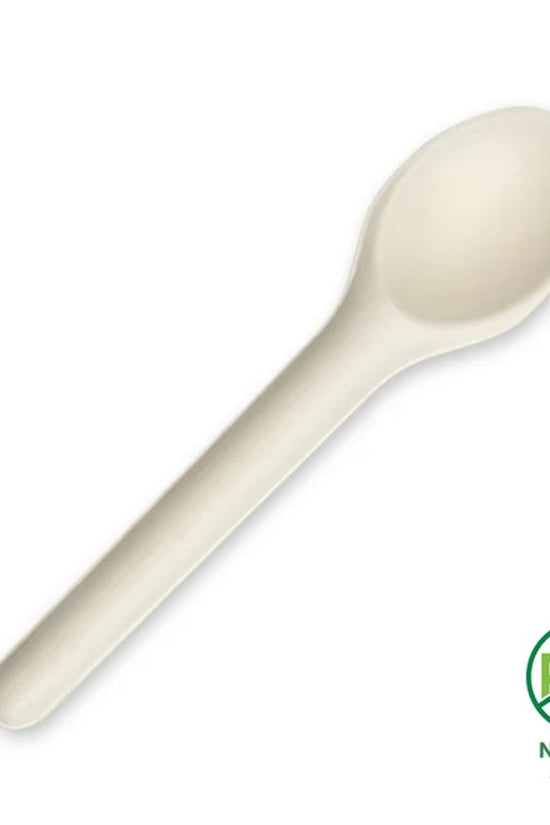 15cm Plant Fibre Spoon - 1000pcs/Ctn - TEM IMPORTS™