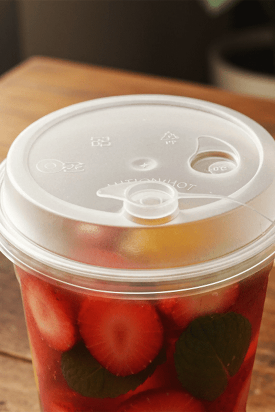 16 - 24oz (D/90mm) Bubble Tea Cup KK Link Lid - 1000/CTN - TEM IMPORTS™