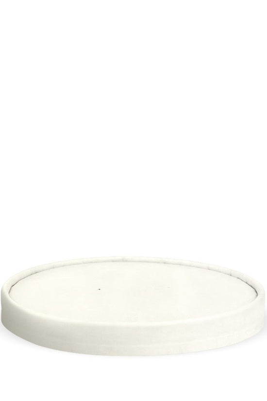 16-33oz/500-1000mL White Paper BioBowl Lid - 400pcs/Ctn - TEM IMPORTS™