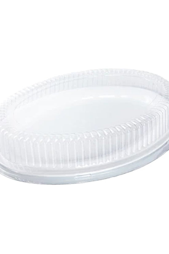 16 Inch Plastic Oval Food Platter - White - TEM IMPORTS™