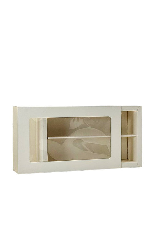 16 Macarons White Paper Box With Window - TEM IMPORTS™