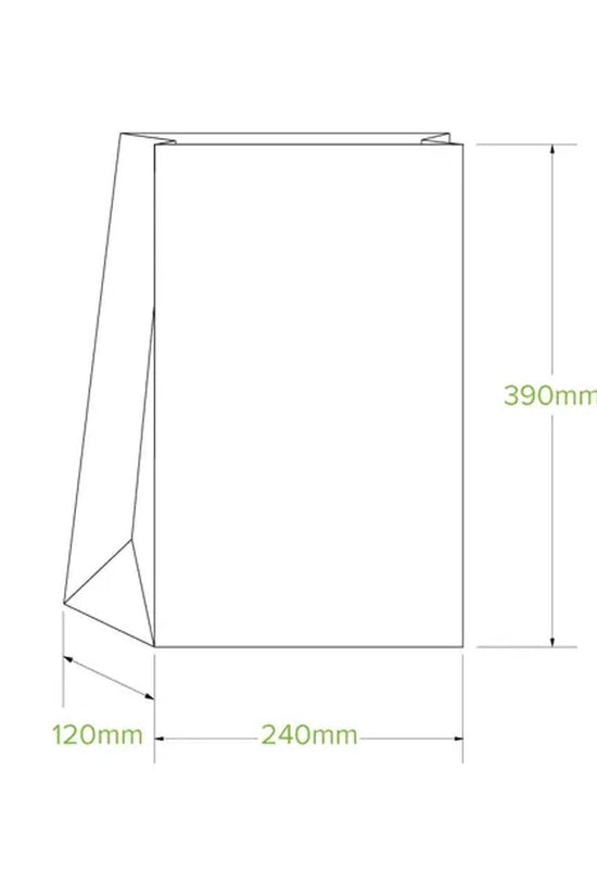 #16 SOS White Paper Bag - 250/CTN - TEM IMPORTS™