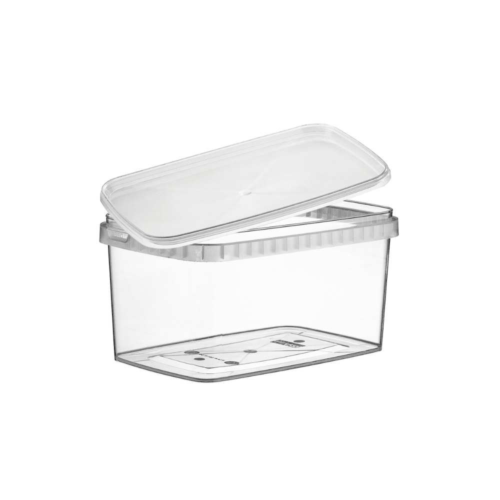 1600mL Rectangle Tamper Proof Container Combo Pack - TEM IMPORTS™