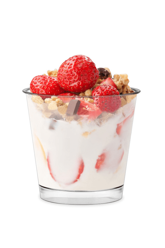 160mL Clear Mini Round Dessert Cup Base - TEM IMPORTS™
