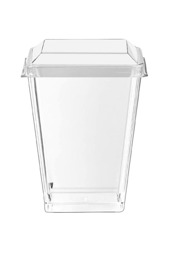 160mL Clear Mini Square Dessert Cup Base - TEM IMPORTS™