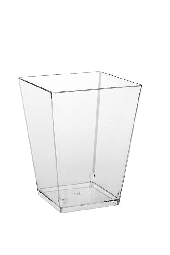 160mL Clear Mini Square Dessert Cup Base - TEM IMPORTS™