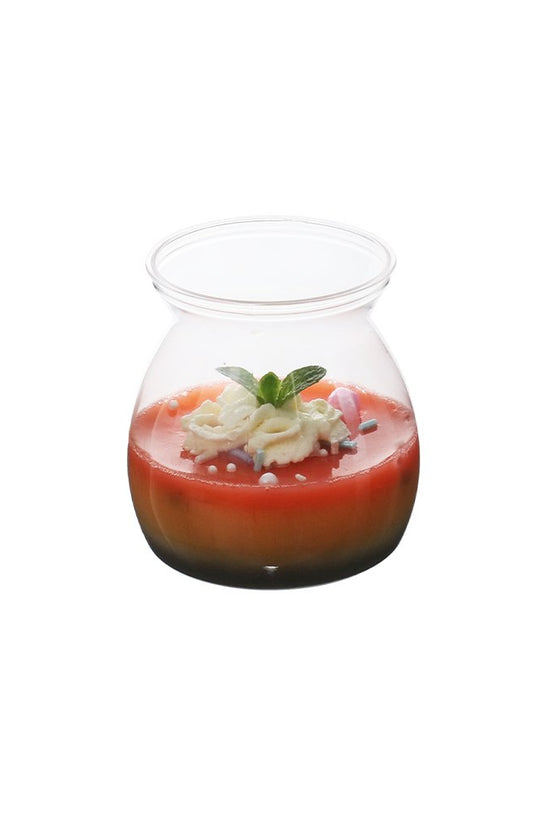 160mL Clear Mini Vase Shape Dessert Cup Base - TEM IMPORTS™