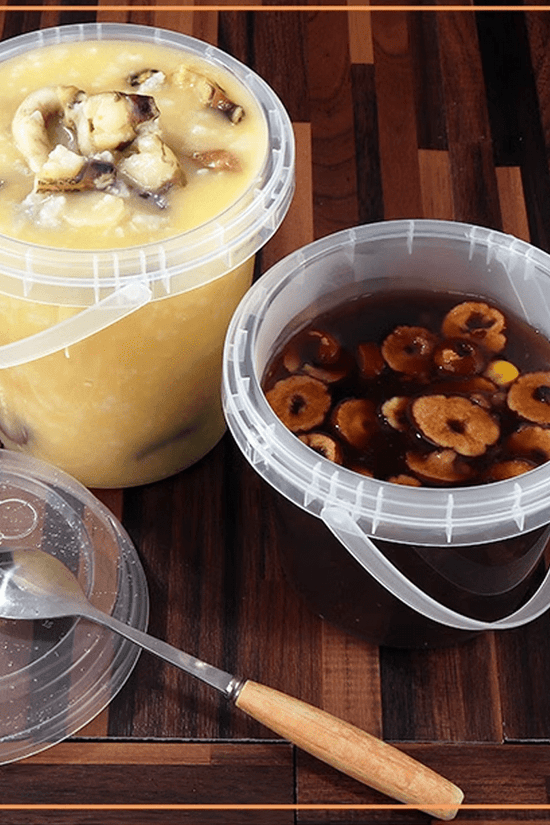 16oz/500mL Clear Fruit/Milk Tea Tamper Proof Bucket Cups - TEM IMPORTS™