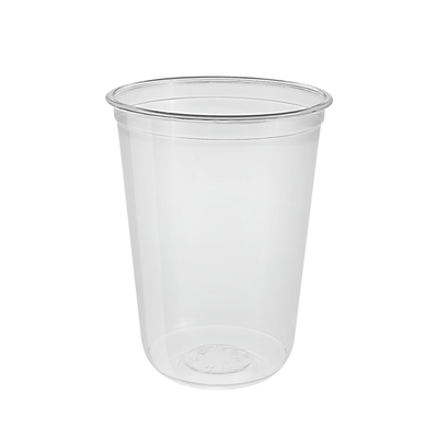 16oz/500mL (D/90mm) PET U - Shape Cup - TEM IMPORTS™